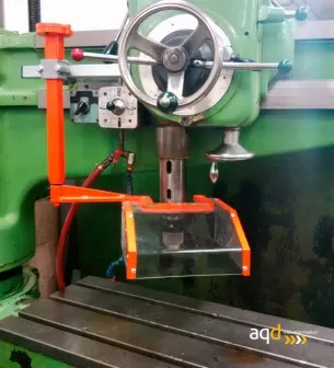 Protección para taladros radiales sin seguridad eléctrica - Protección para taladros radiales,