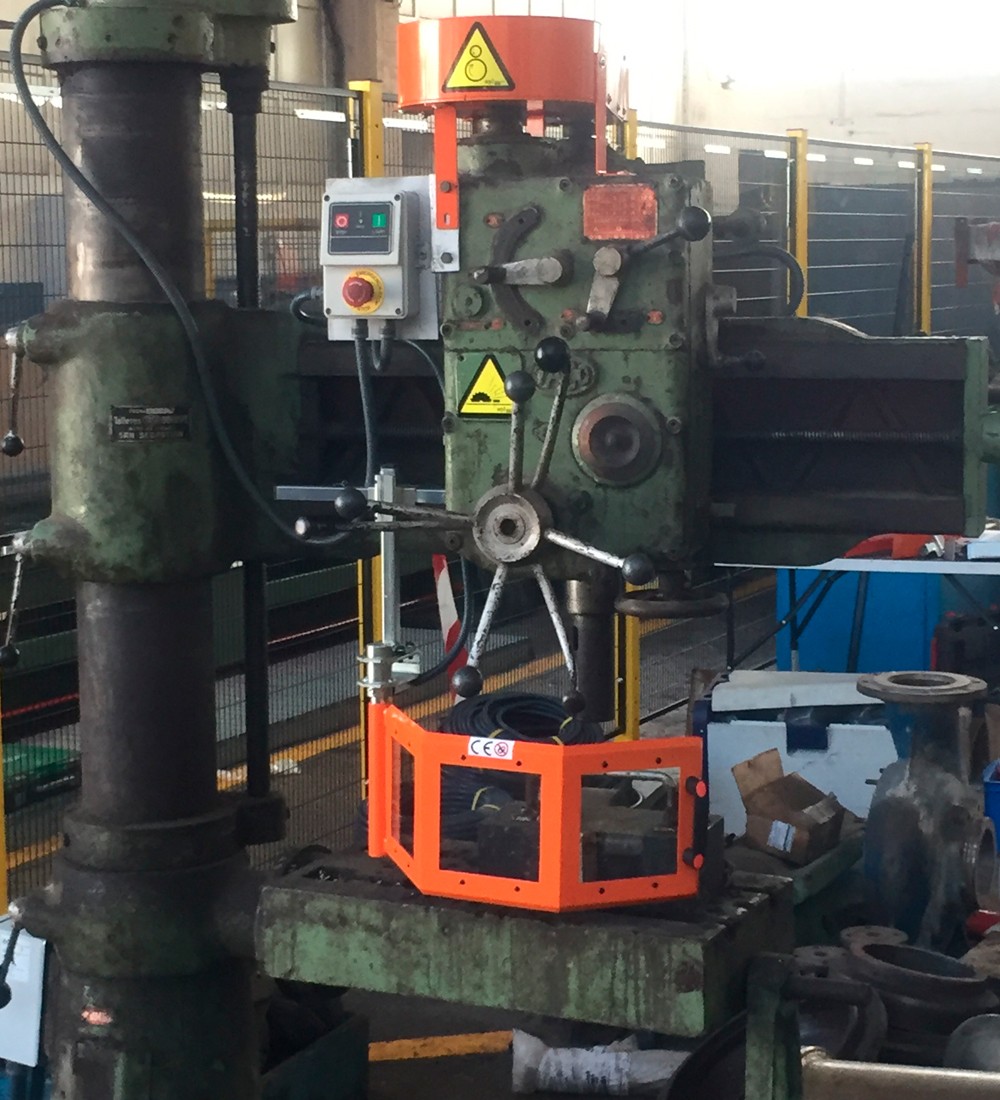 Protector para taladro vertical redondo - AQD Industrial Product
