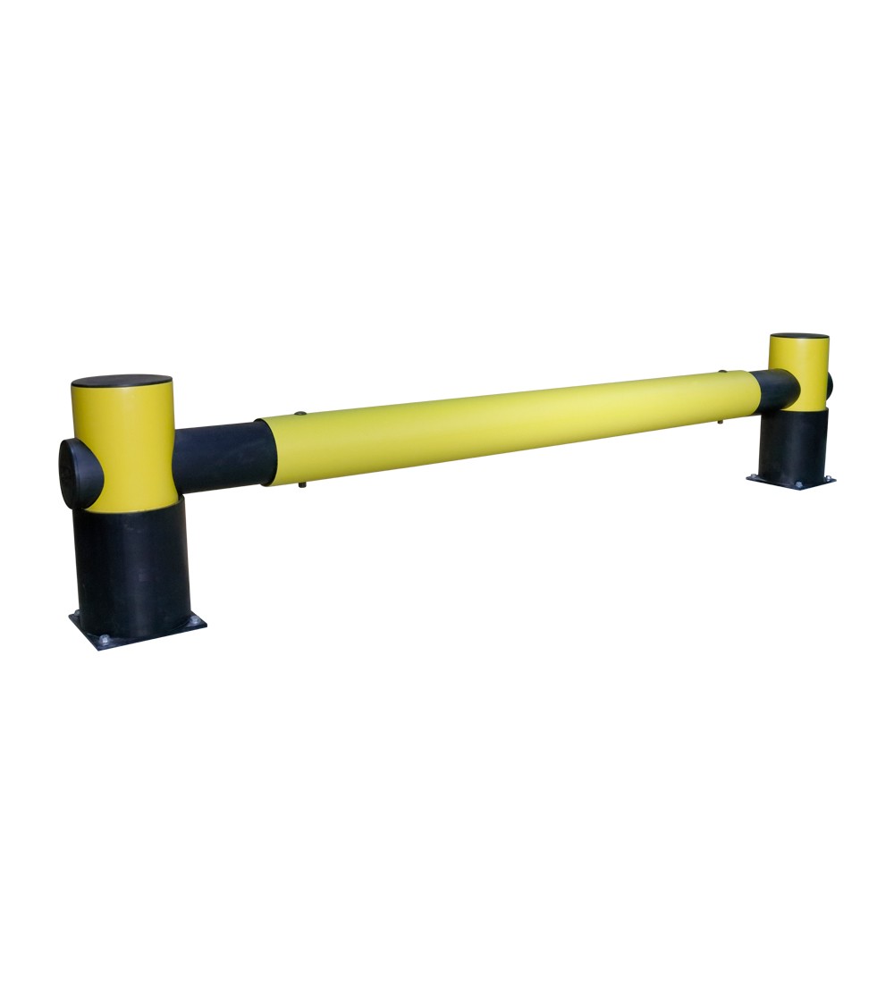 Barrera flexible Golf: 1 travesaño 2500 mm x 500 mm x 220 mm - Barrera para estanterías flexible Barrera flexible Golf: 1 travesaño 2500 mm x 500 mm x 220 mm - Barrera para estanterías flexible