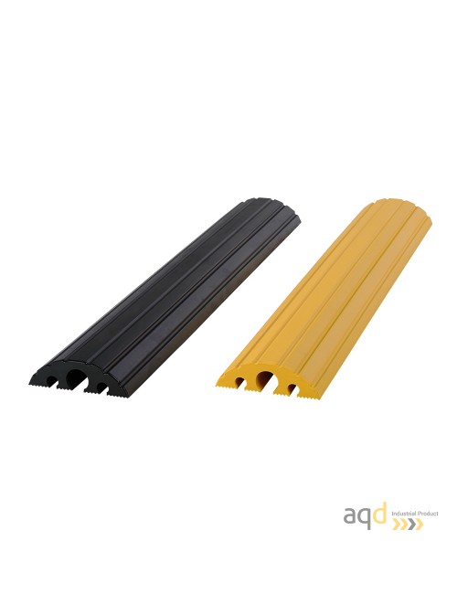 Protector pasacables suelo 3 canaletas 40 mm