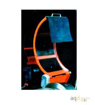 Protección estándar para tornos de 2 pantallas - Protección estándar para tornos