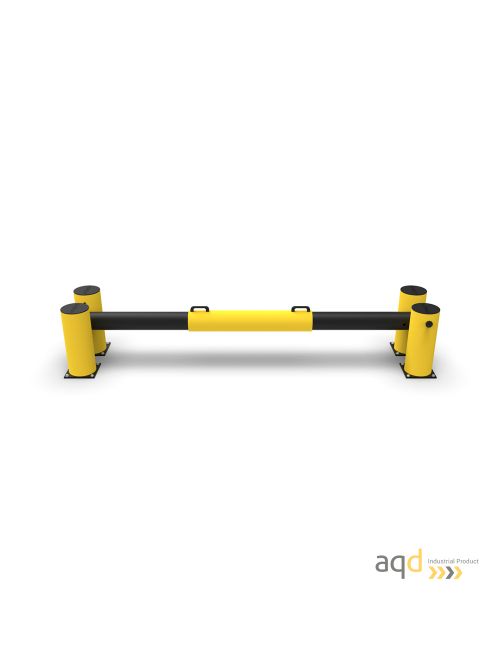 Barrera abatible flexible 