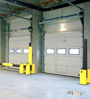 Barrera abatible flexible 