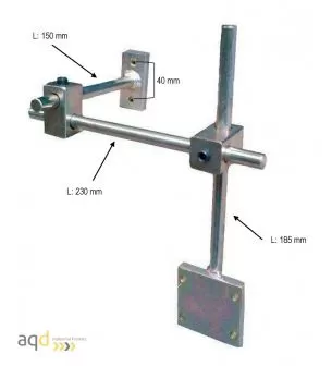 Soporte universal para fijación a taladro/fresadora - Protecciones para máquina-herramienta,