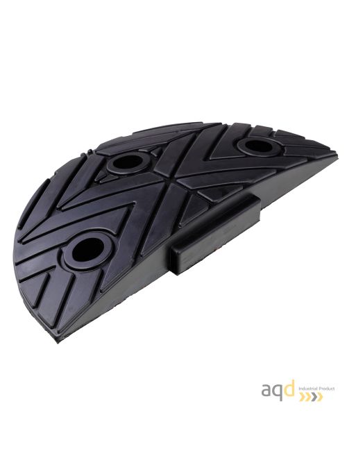 Banda reductora de velocidad pieza inicial negra 250 x 420 x 50 mm