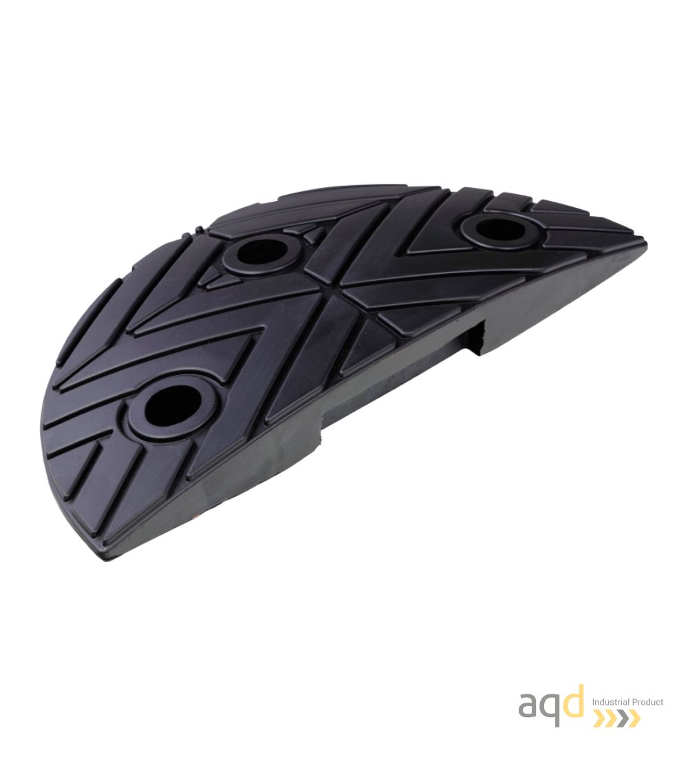 Banda reductora de velocidad pieza terminal negra 250 x 420 x 50 mm - Banda reductora de velocidad