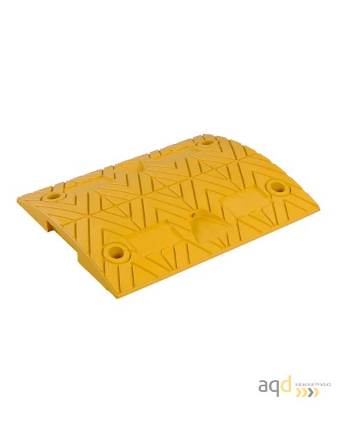 Banda reductora de velocidad pieza intermedia amarilla 500 x 420 x 75 mm