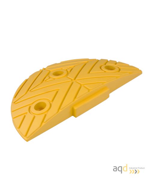 Banda reductora de velocidad pieza inicial amarilla 250 x 420 x 75 mm