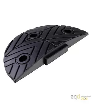Banda reductora de velocidad pieza inicial negra 250 x 420 x 75 mm - Banda reductora de velocidad