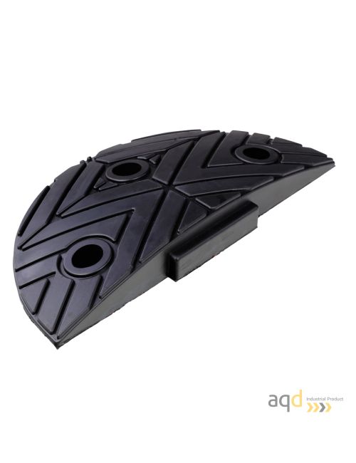 Banda reductora de velocidad pieza inicial negra 250 x 420 x 75 mm