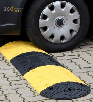 Banda reductora de velocidad pieza terminal negra 250 x 420 x 75 mm - Banda reductora de velocidad