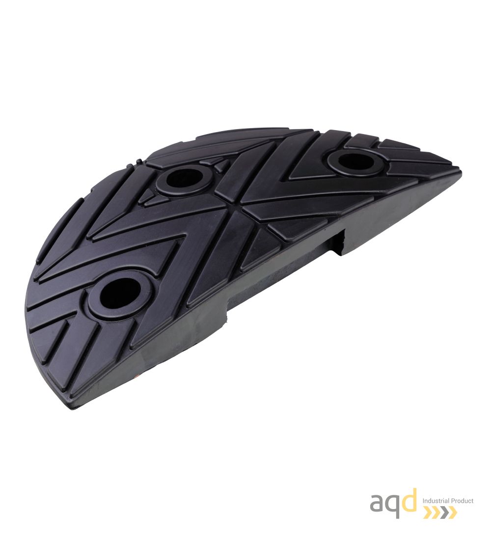 Banda reductora de velocidad pieza terminal negra 250 x 420 x 75 mm - Banda reductora de velocidad
