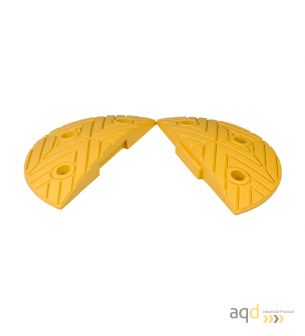 Banda reductora de velocidad pieza terminal amarilla 250 x 420 x 50 mm - Banda reductora de velocidad