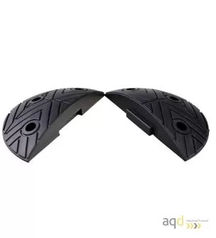 Banda reductora de velocidad pieza terminal negra 250 x 420 x 75 mm - Banda reductora de velocidad
