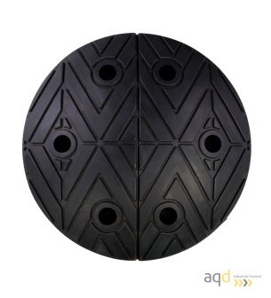 Banda reductora de velocidad pieza terminal negra 250 x 420 x 75 mm - Banda reductora de velocidad