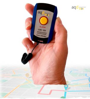 Dispositivo de geolocalización y trazabilidad de operarios y equipos - Equipos inalámbricos para seguridad industrial Bajo pe...