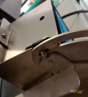 Soporte para sensor para sensor 100 Series de Inxpect en estructuras horizontales con vuelo - Radar Inxpect de seguridad indu...