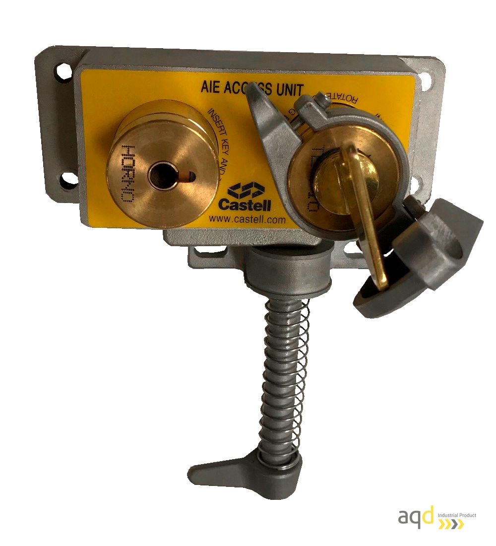 AIE Enclavamiento mecánico de acceso de doble llave - Productos Castell Interlocks Bajo pedido AIE Enclavamiento mecánico de acceso de doble llave - Productos Castell Interlocks Bajo pedido