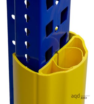 Protección flexible “Alfa”: 1000 mm (alt) para estanterías de 100-125 mm (anch.) - Protección de estantes “Alfa”,