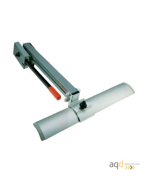 Protección para cepilladora con brazo articulado