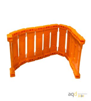 Protección para eje de cepilladora tipo Librillo 400 mm - Protecciones máquina-herramienta madera