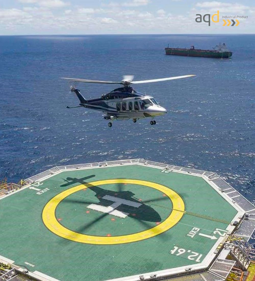 Red de seguridad perimetral en heliplataformas - Red de seguridad perimetral en heliplataformas Bajo pedido