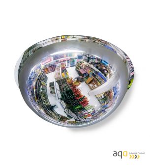 Espejo domo esférico, visión 360 grados y 16-20 m - Espejo domo esférico, visión 360 grados