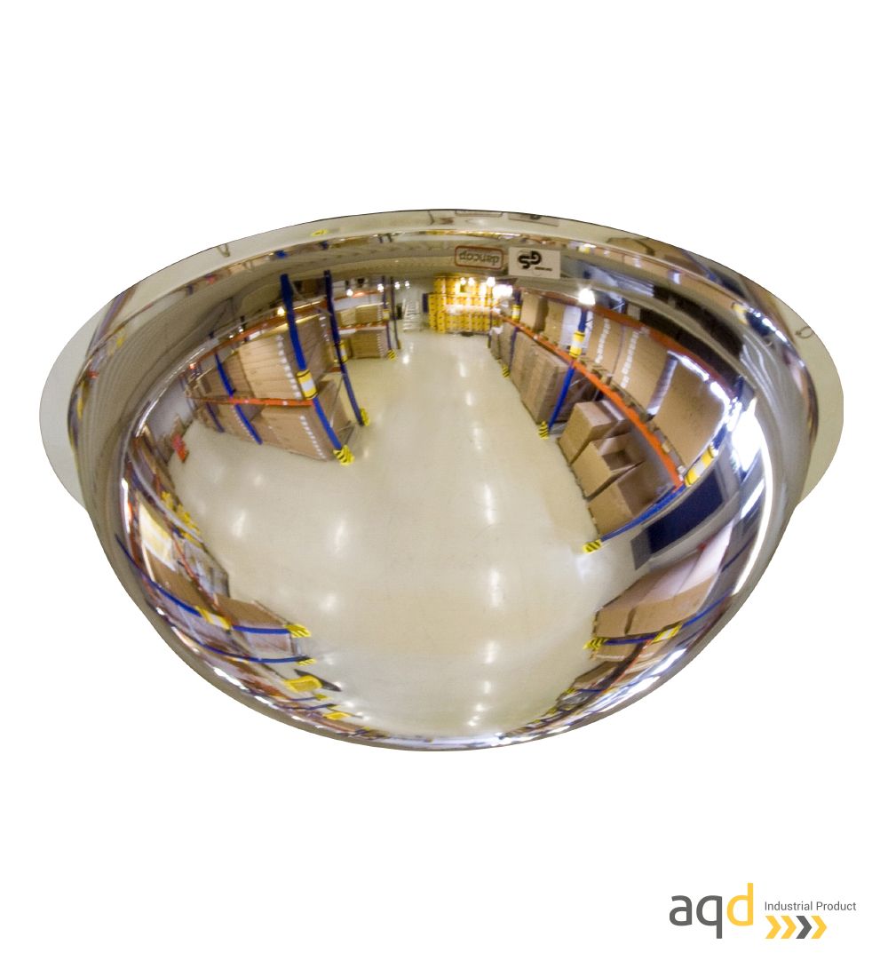 Espejo domo esférico, visión 360 grados y 40-50 m - Espejo domo esférico, visión 360 grados Espejo domo esférico, visión 360 grados y 40-50 m - Espejo domo esférico, visión 360 grados