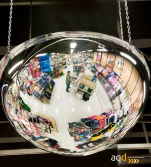 Espejo domo esférico, visión 360 grados y 50-60 m - Espejo domo esférico, visión 360 grados