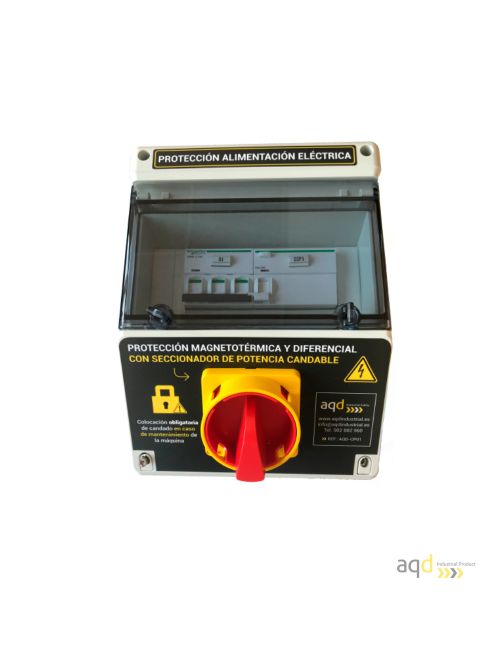 Protección de alimentación eléctrica III+N 10A