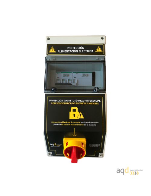 Protección de alimentación eléctrica III+N 63A