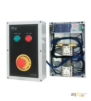 Caja marcha-paro AQD Bot XS de 9A - Caja marcha-paro AQD Bot XS