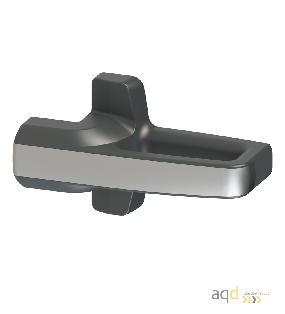 Maneta de seguridad P-KUBE Krome AN S9A000A - Interruptores de seguridad