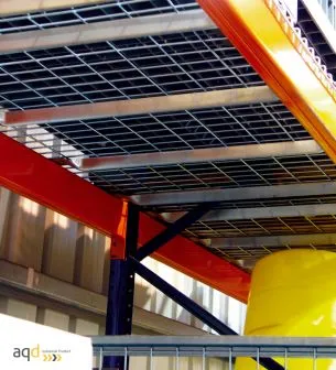 Estantes de malla shelf - Sistemas anticaída para almacenes y logística Bajo pedido