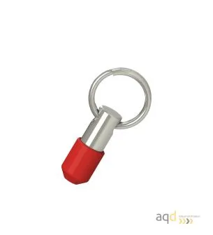 Anillo de enganche para interruptores de seguridad por cable - Bimanuales, pedales y mandos de seguridad