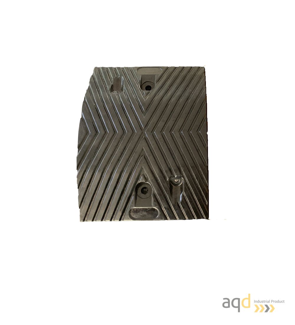 Banda reductora de velocidad pieza intermedia negra DH (250 mm) - Banda reductora de velocidad DH