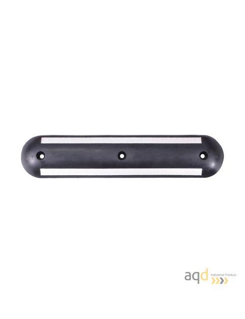 Separador de carril negro (700 mm)