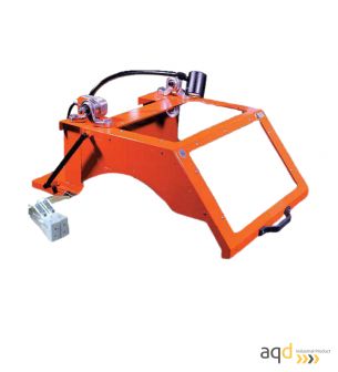 Protección batiente y envolvente para torno. Ø 500 mm x anchura 800 mm. Con interruptor eléctrico - Protección batiente y env...