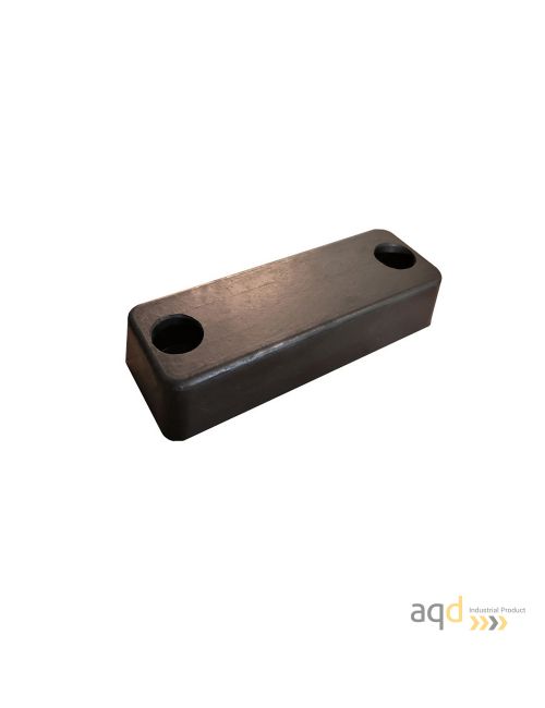 Tope para muelles de carga 395 x 147 x 80 mm