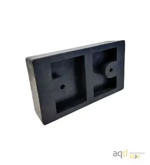 Tope para muelles de carga 450 x 250 x 100 mm - Topes para muelles de carga y camiones