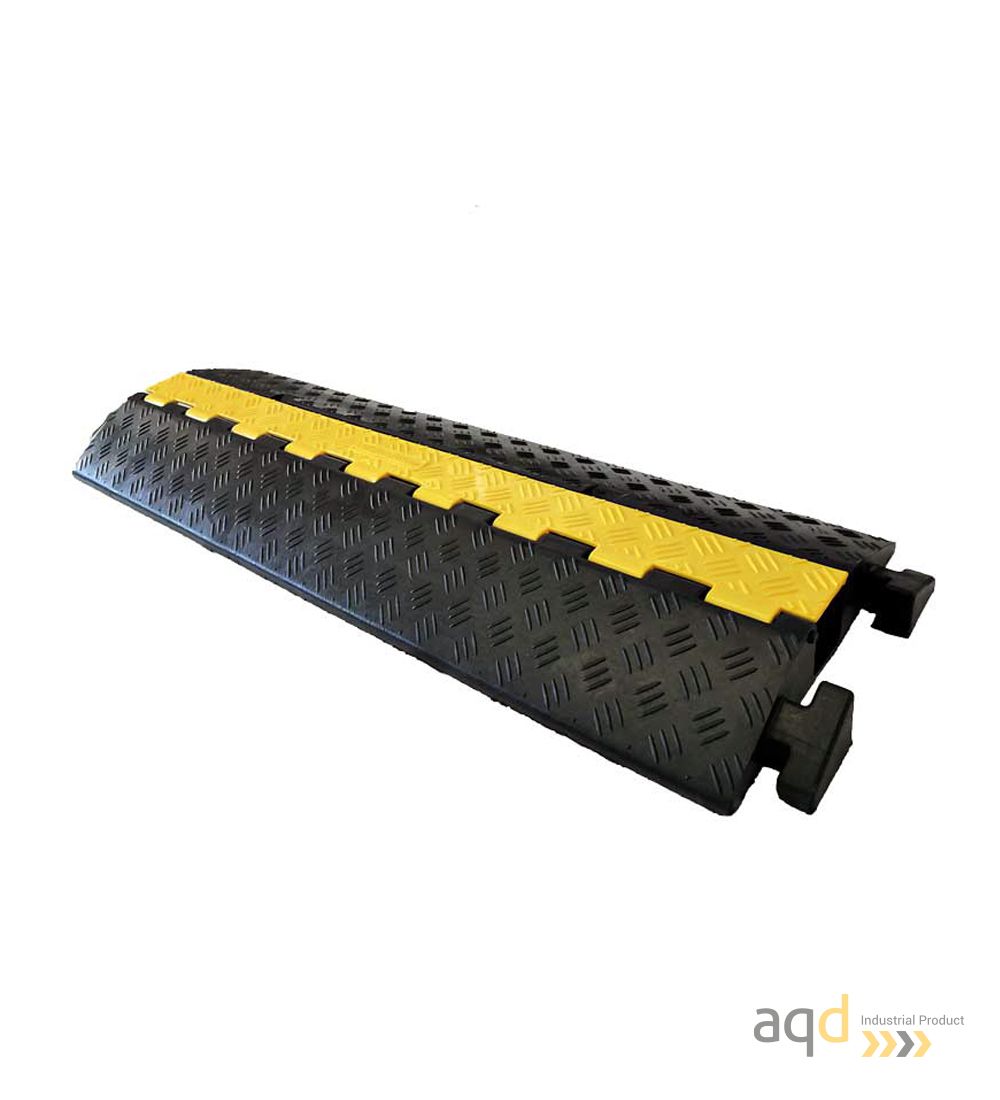 DH Protector pasacables para suelo, con tapa y 1 canaleta - DH Protector pasacables para suelo, con tapa y 2, 3 o 5 canaletas