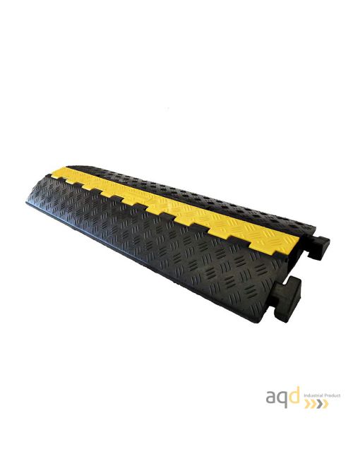 DH Protector pasacables para suelo, con tapa y 1 canaleta