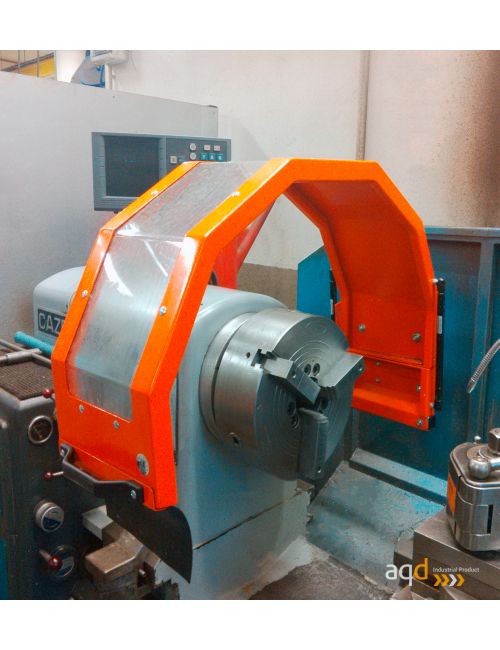 Protección estándar para plato de torno (700X280MM) con Seguridad Eléctrica