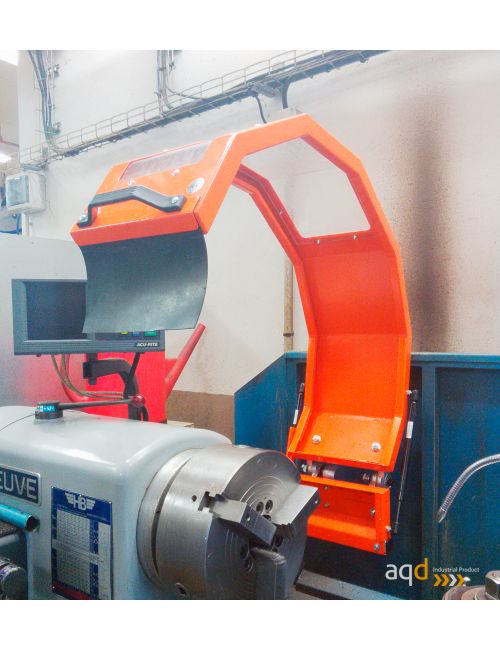 Protección estándar para plato de torno (700X400 mm) con Seguridad Eléctrica