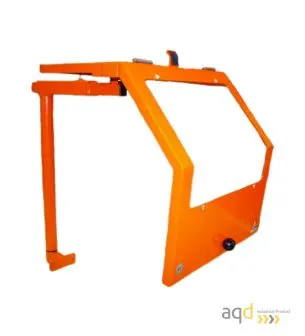 Protección para carro de bancada de torno (500 x 400 mm). Sin seguridad eléctrica - Protección para carro de bancada de torno...