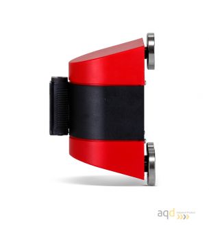 Barrera de cinta retráctil roja/blanca - Barrera de cinta retráctil