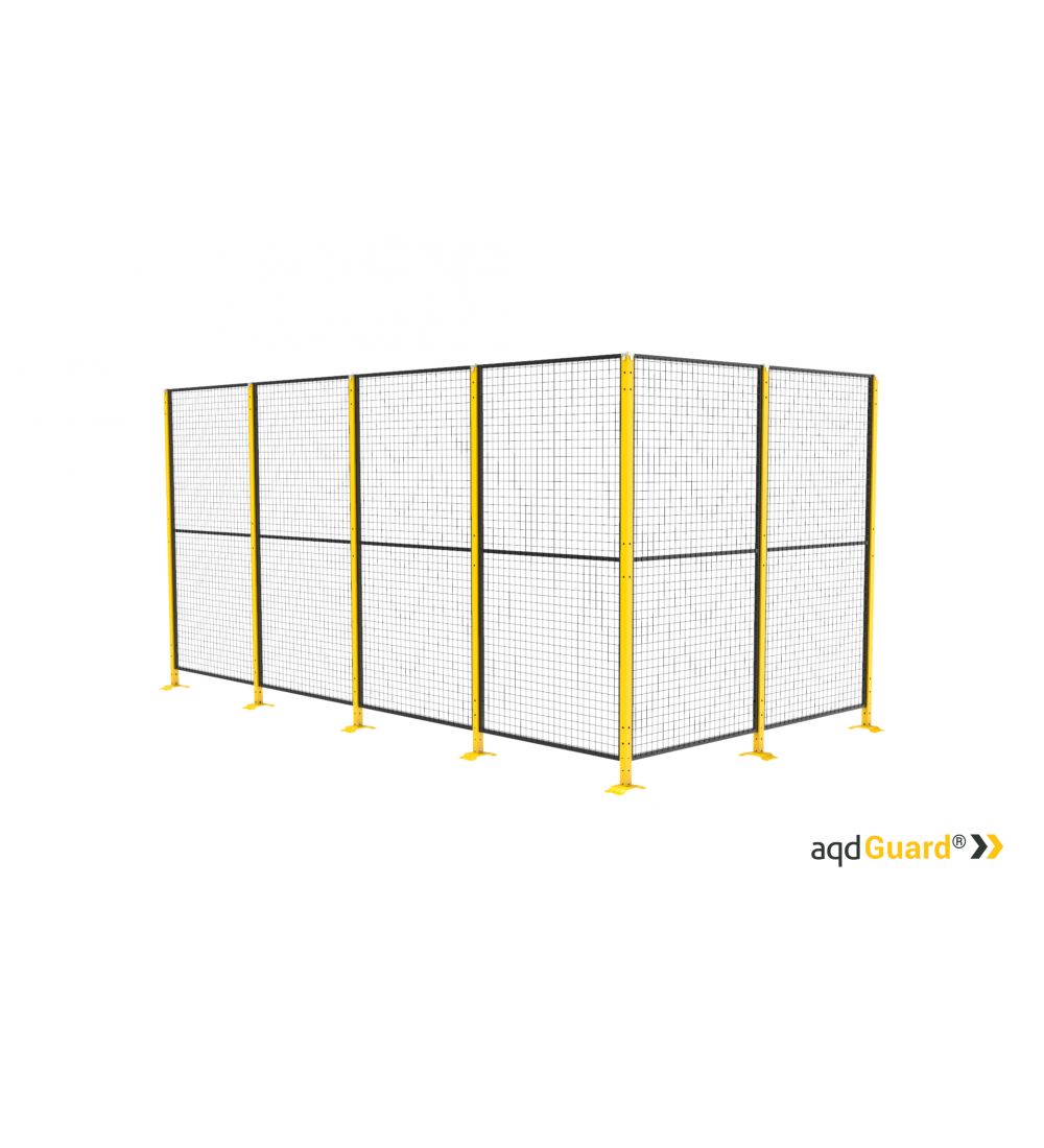 Vallado de Seguridad Modular - aqdGuard 200+  - Vallado de Seguridad, Bajo pedido