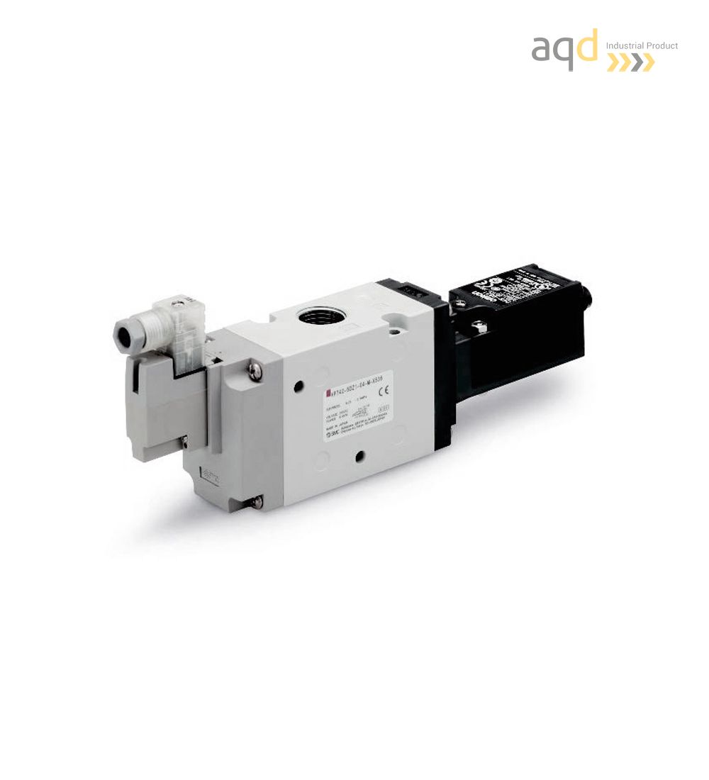 Electroválvula de seguridad neumática VP542-5DZ1-03F-M-X536 - Interruptores de seguridad
