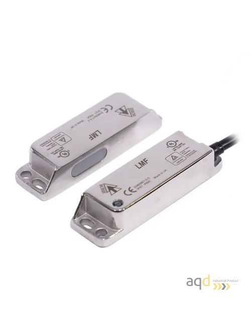 Interruptor de enclavamiento de seguridad sin contacto, RFID, de acero inoxidable