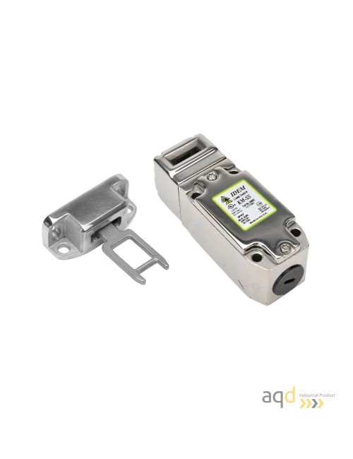 Interruptor de seguridad con actuador de lengüeta, de acero inoxidable